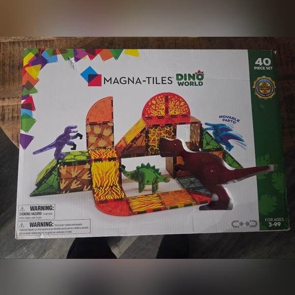 Other - Magna Tiles Dino World Set - Multicolor